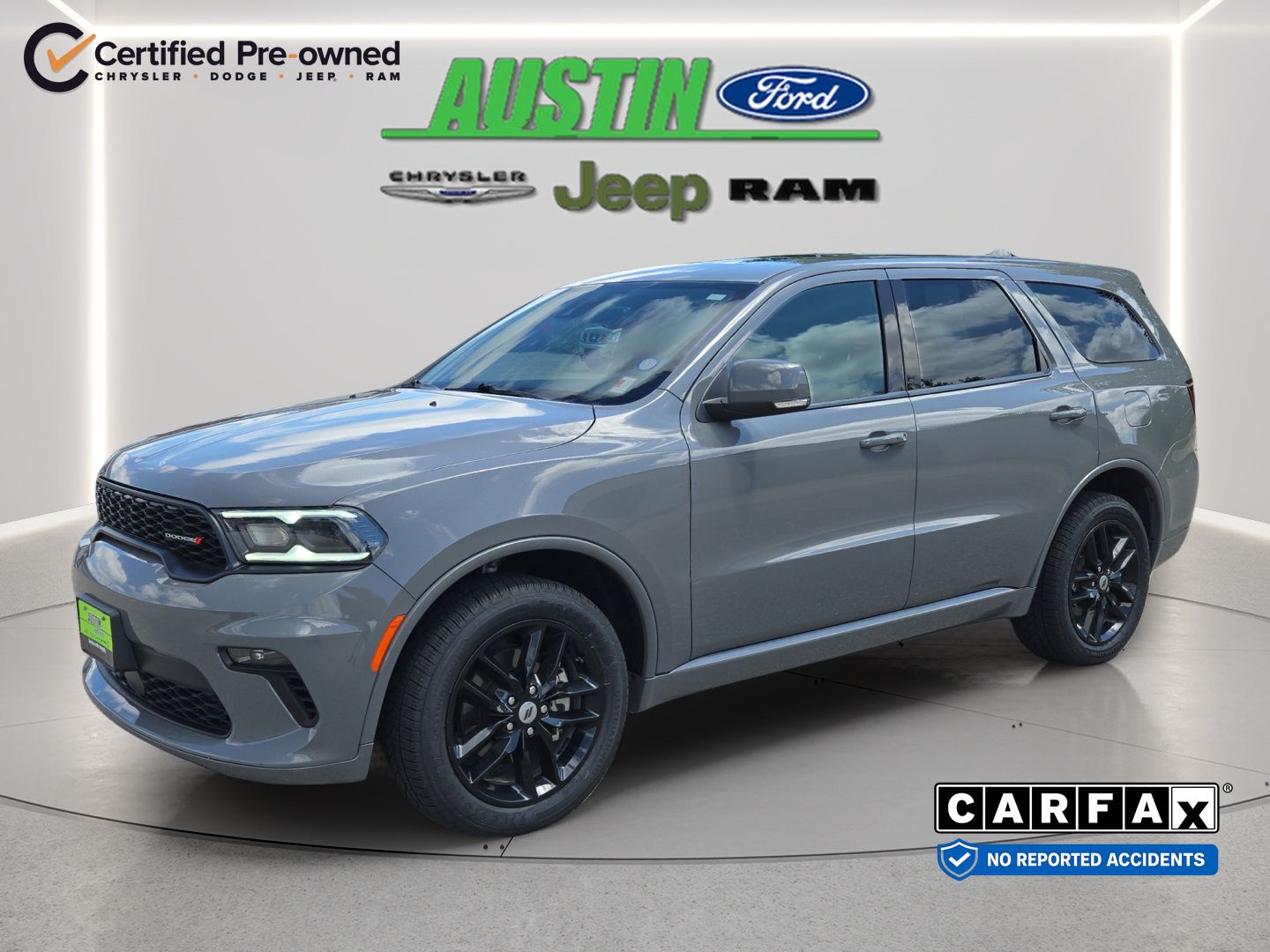 Destroyer Gray Clearcoat 2022 Dodge Durango SUV / Crossover All-Wheel Drive 8-Speed Automatic