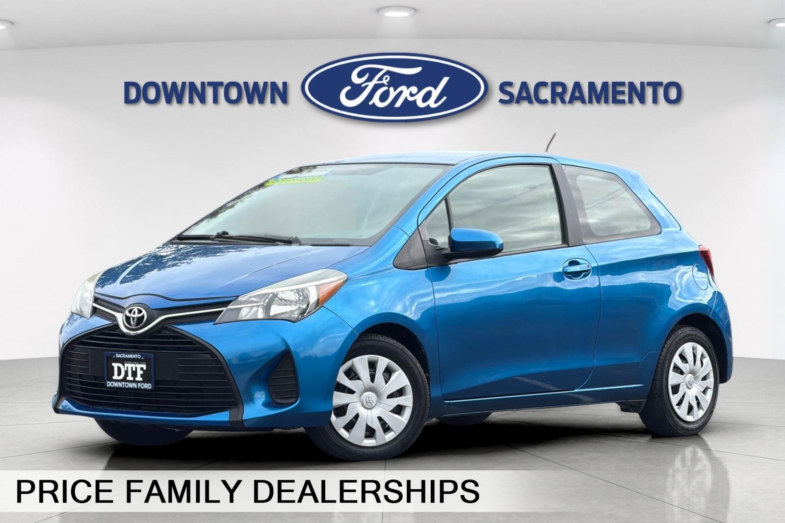 Blue Streak Metallic 2016 Toyota Yaris Hatchback Front-Wheel Drive 4-Speed Automatic Overdrive