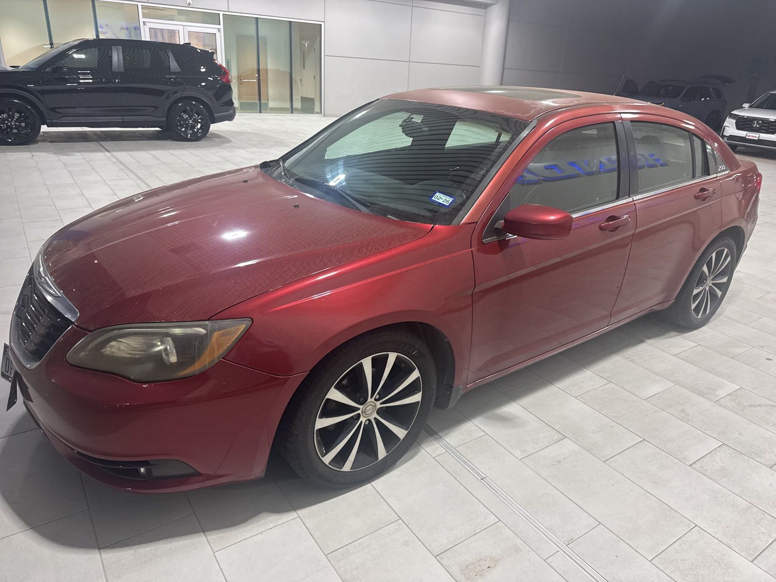 Deep Cherry Red Crystal Pearlcoat 2012 Chrysler 200 S Sedan FWD Sedan Front-Wheel Drive 6-Speed Automatic