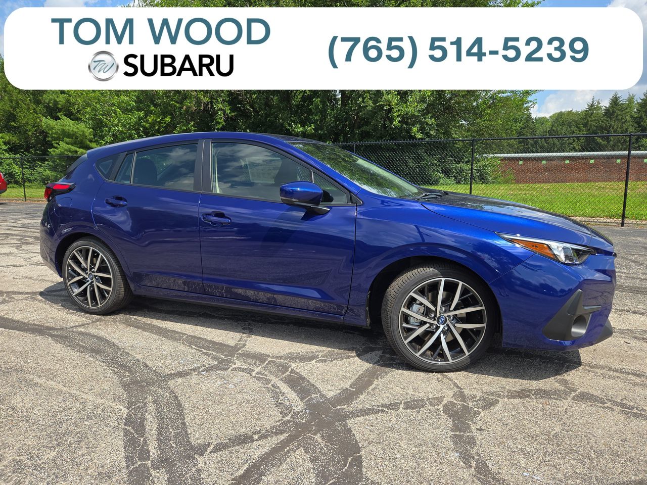 Sapphire Blue Pearl 2026 Subaru Impreza Wagon All-Wheel Drive Continuously Variable Transmission