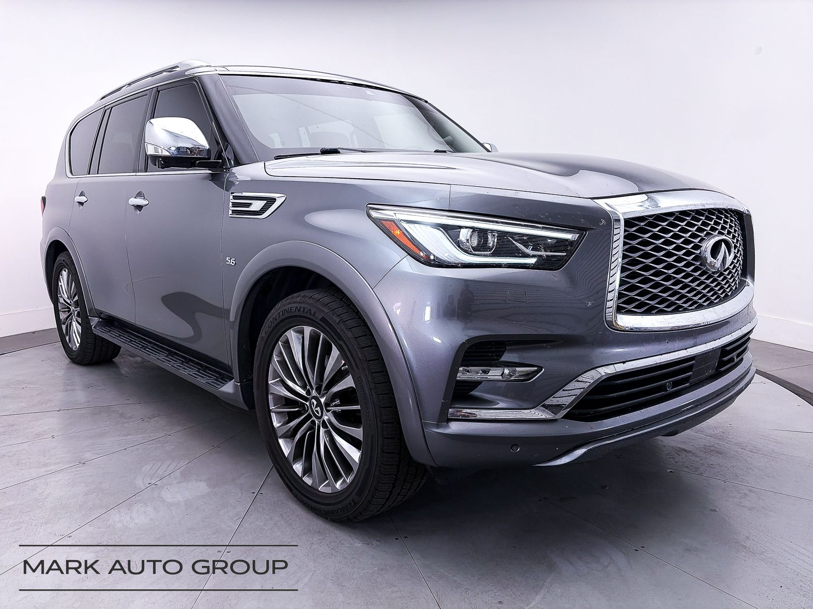 Gray (Graphite Shadow) 2018 INFINITI QX80 SUV / Crossover All-Wheel Drive 7-Speed Automatic