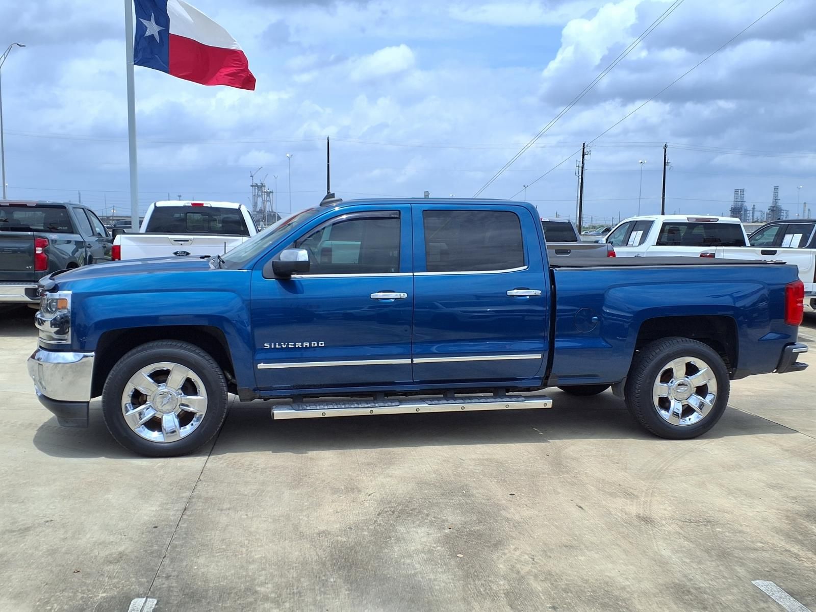 2017 Chevrolet Silverado 1500 LTZ Blue at Community Honda