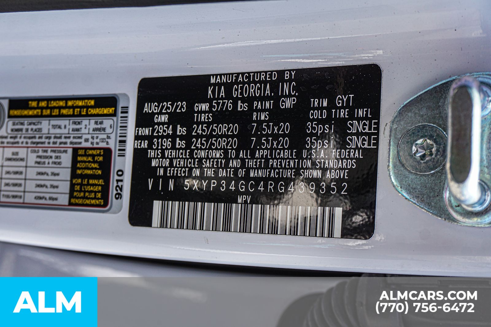Used 2024 White Kia EX image 65