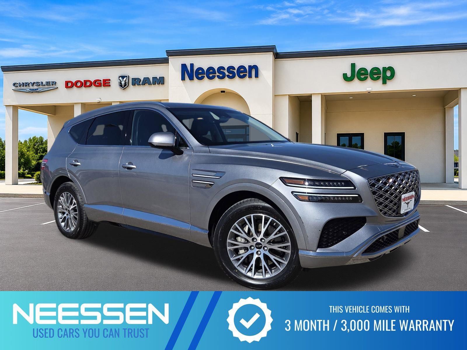 Savile Silver 2025 Genesis GV80 SUV / Crossover All-Wheel Drive 8-Speed Automatic