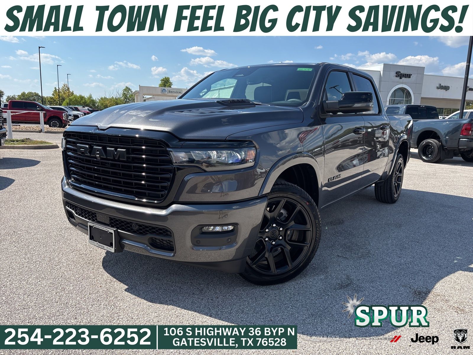 2026 RAM 1500 Laramie Crew Cab 4WD