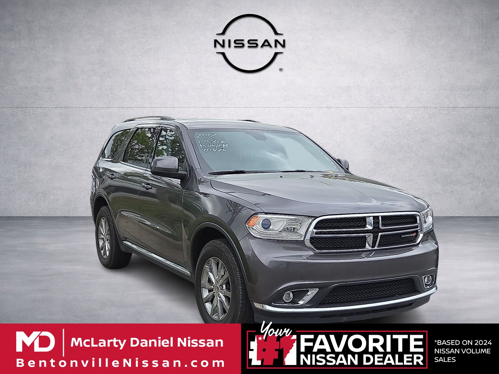 Granite Metallic Clearcoat 2017 Dodge Durango SXT AWD SUV / Crossover All-Wheel Drive 8-Speed Automatic