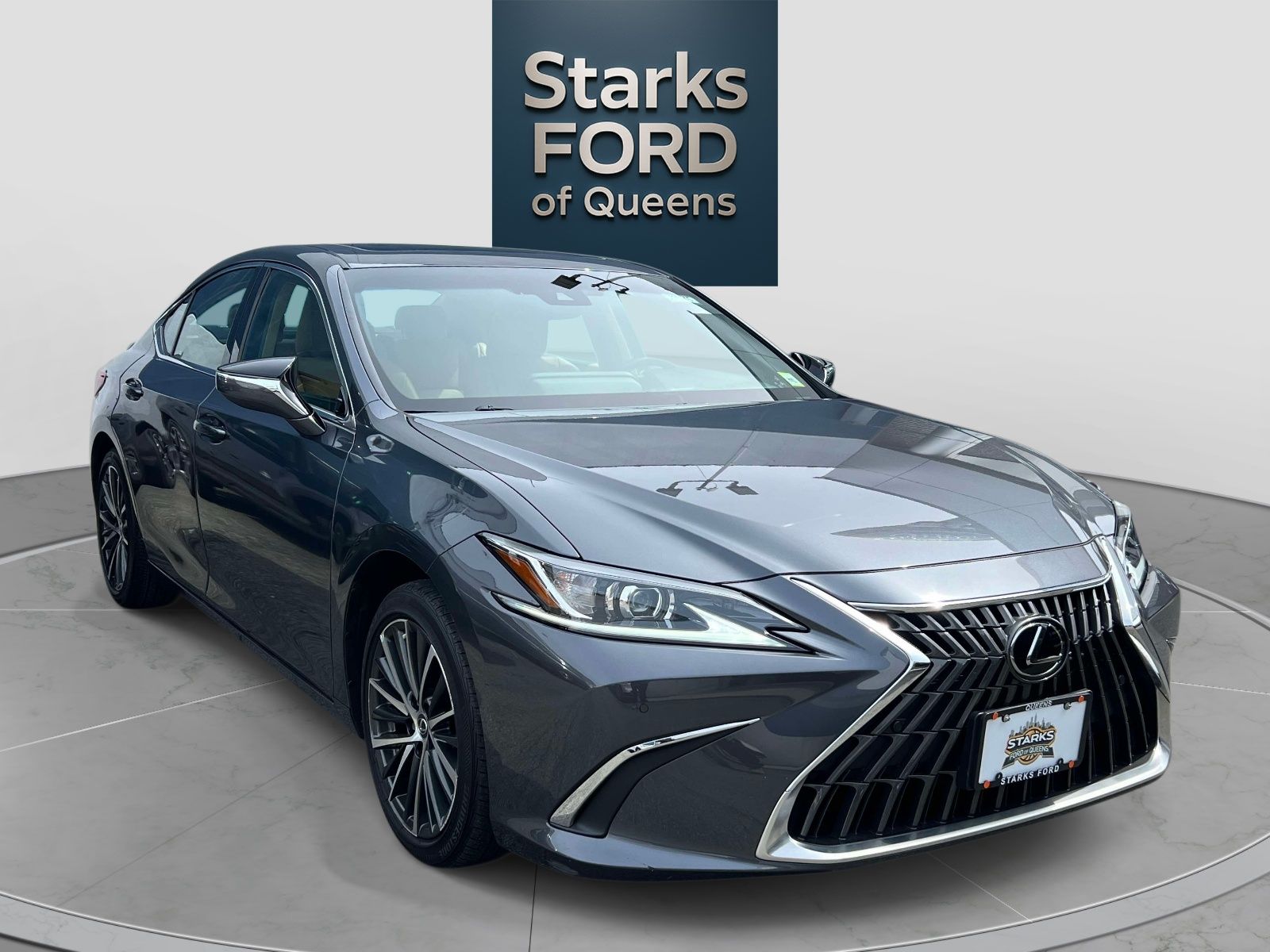 Gray 2023 Lexus ES 350 FWD Sedan Front-Wheel Drive 8-Speed Automatic