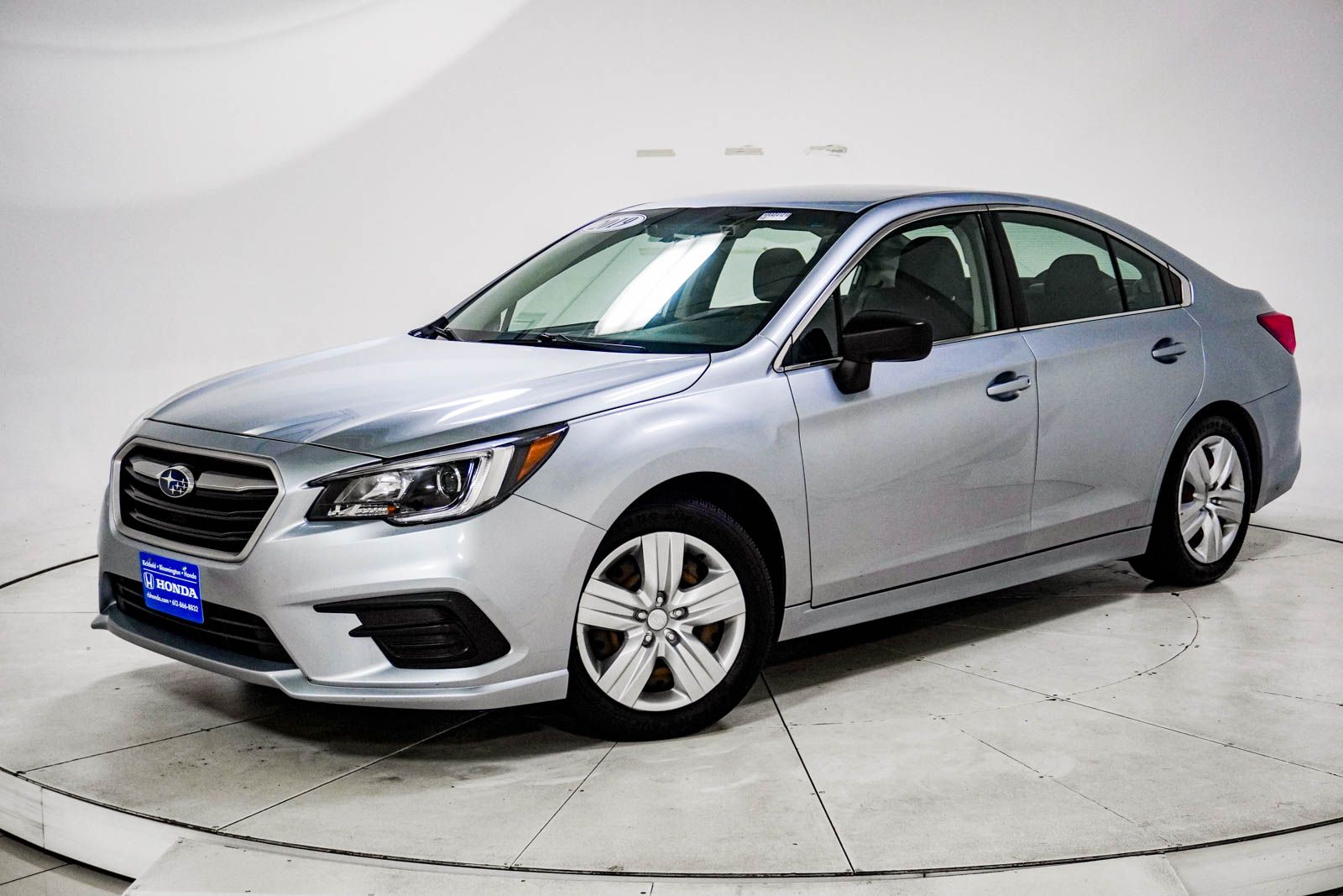 Ice Silver Metallic 2019 Subaru Legacy Sedan All-Wheel Drive Continuously Variable Transmission