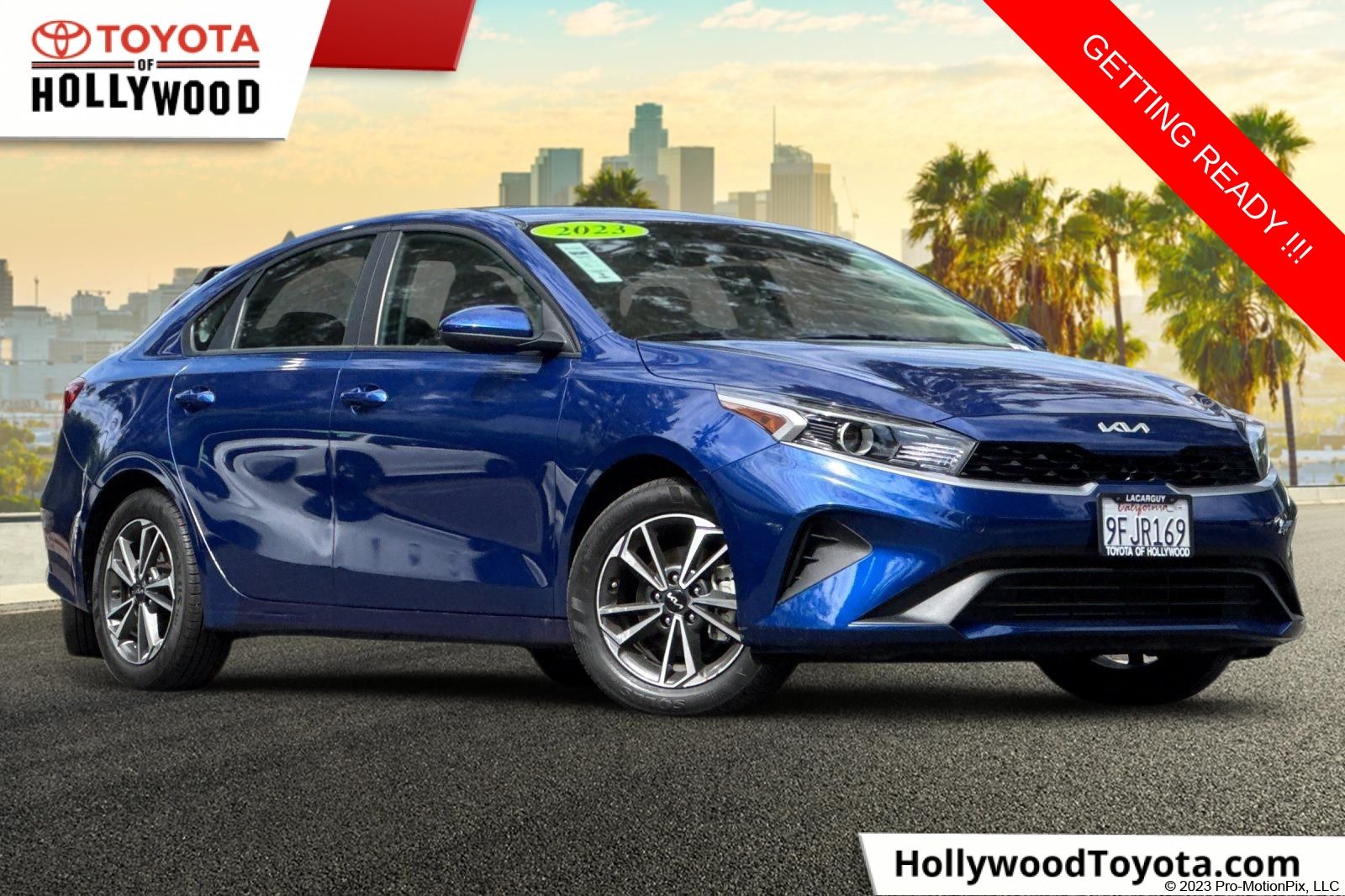 Deep Sea Blue 2023 Kia Forte LXS FWD Sedan Front-Wheel Drive Continuously Variable Transmission