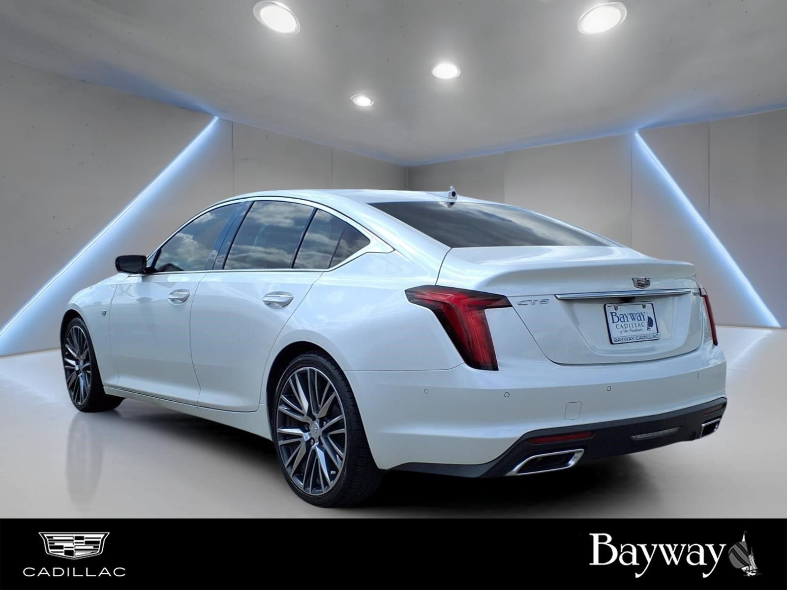 2023 Cadillac CT5 Premium Luxury White at Classic Chevrolet Galveston