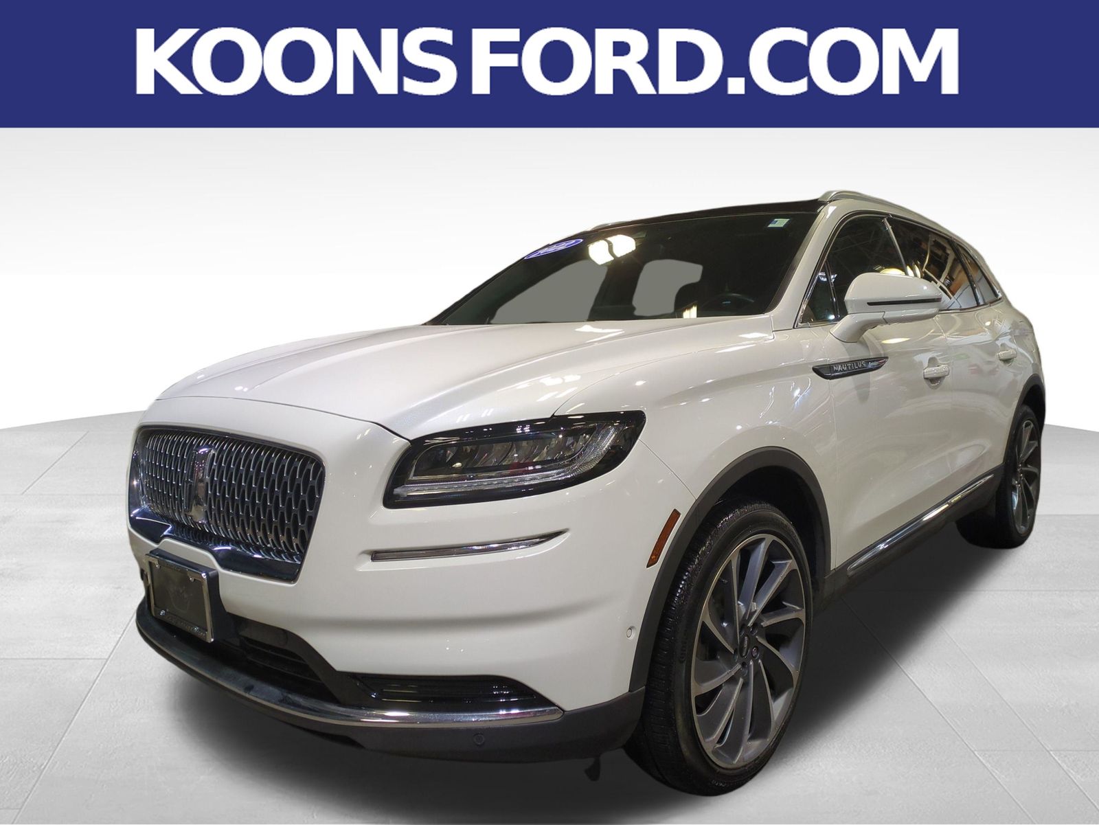 White Metallic 2022 Lincoln Nautilus Reserve AWD SUV / Crossover All-Wheel Drive 8-Speed Automatic