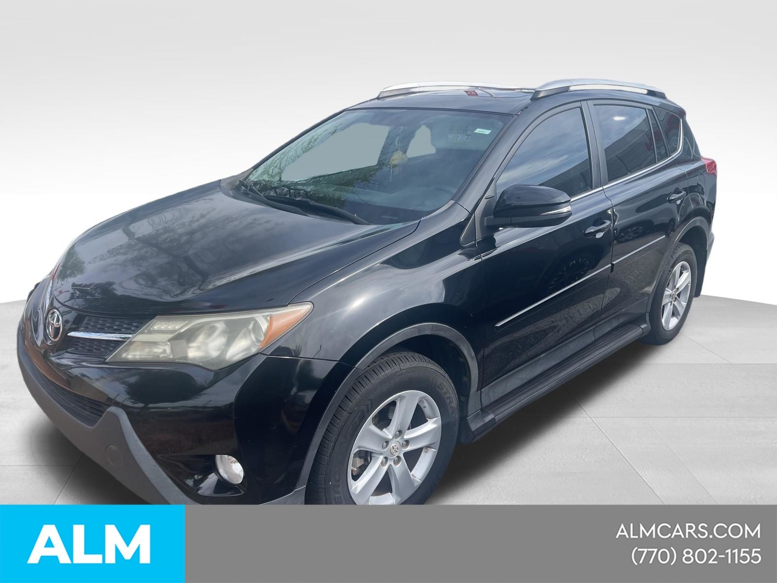Black 2013 Toyota RAV4 XLE SUV / Crossover Front-Wheel Drive 6-Speed Automatic