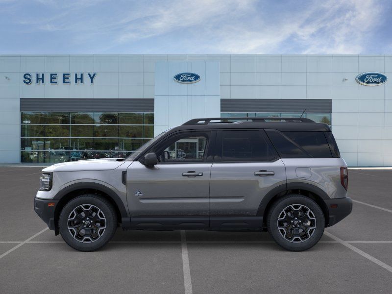 New 2025 Carbonized Gray Metallic Ford Outer Banks image 3