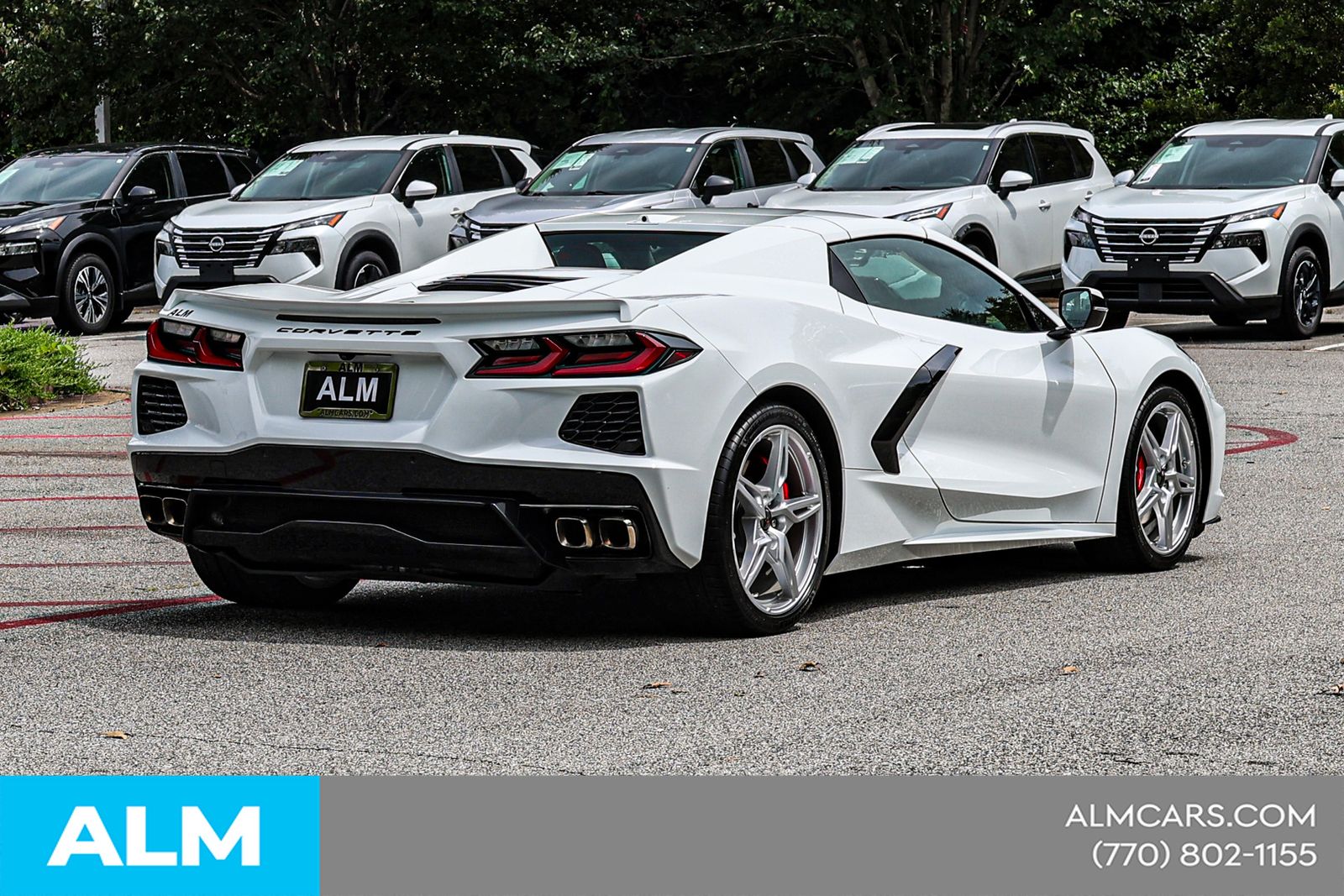 Used 2024 White Chevrolet Stingray image 7