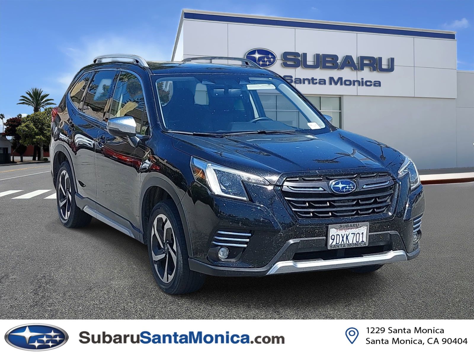 Crystal Black Silica 2022 Subaru Forester Touring Crossover AWD SUV / Crossover All-Wheel Drive Continuously Variable Transmission