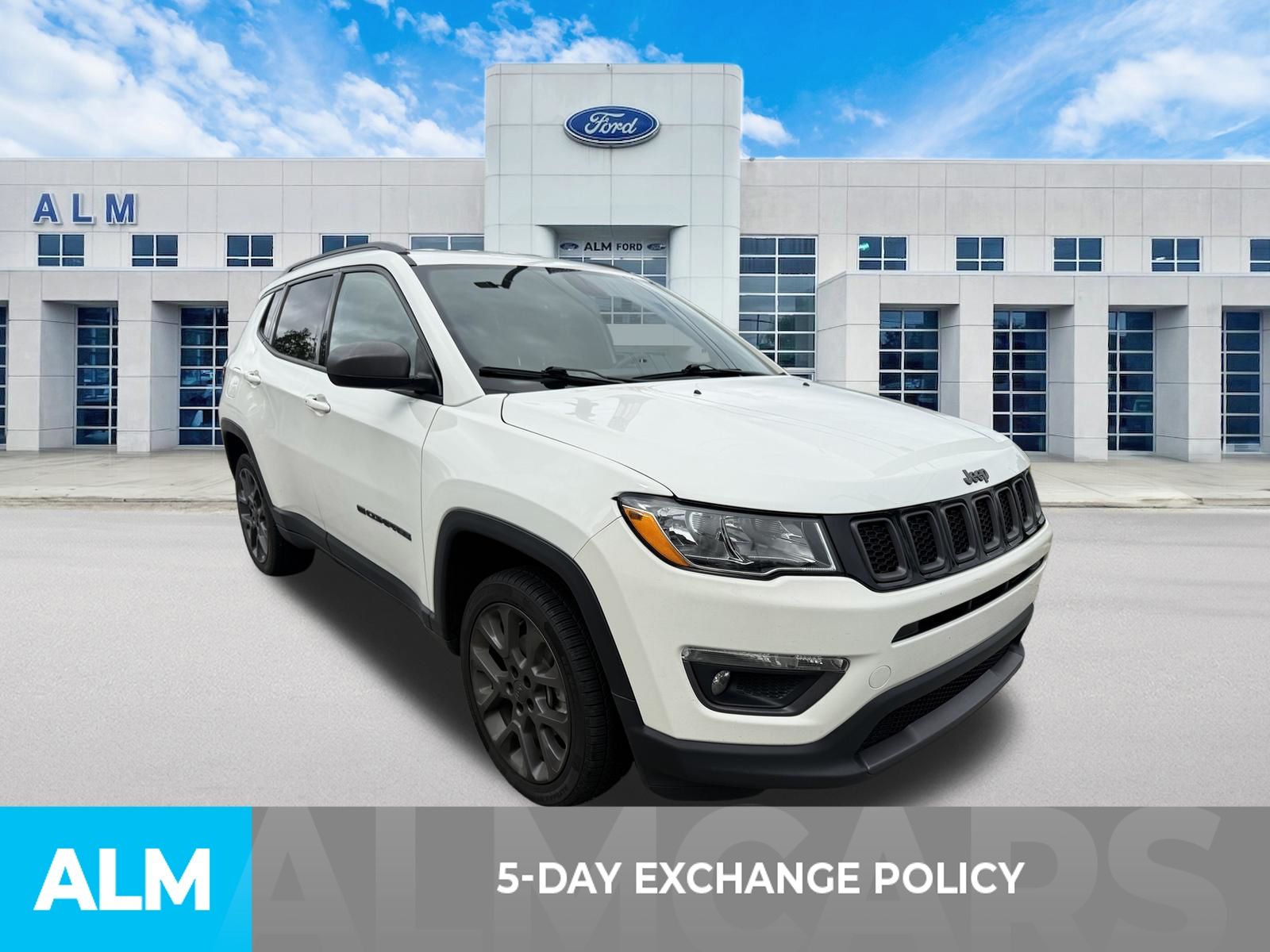 Used 2021 White Jeep 80th Special Edition image 3