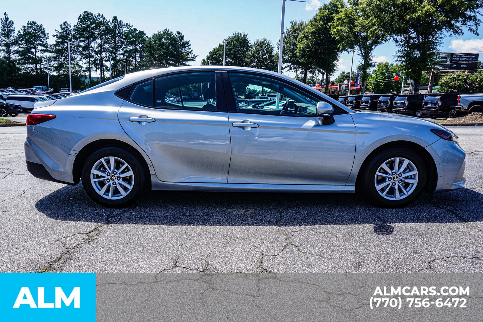 Used 2025 Silver Toyota LE image 10