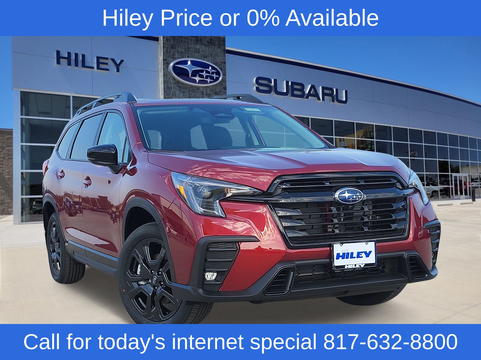 Crimson Red Pearl 2026 Subaru Ascent SUV / Crossover All-Wheel Drive Continuously Variable Transmission