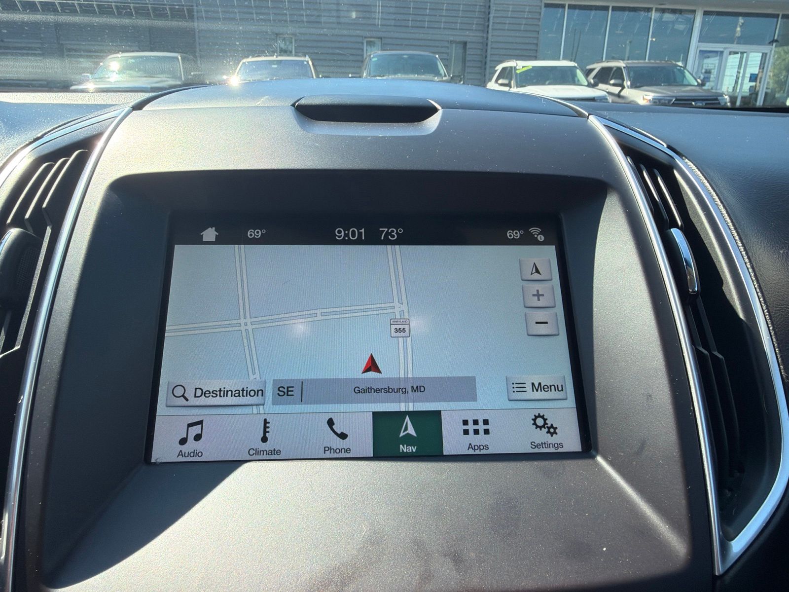 Used 2016 Shadow Black Ford Sport image 4
