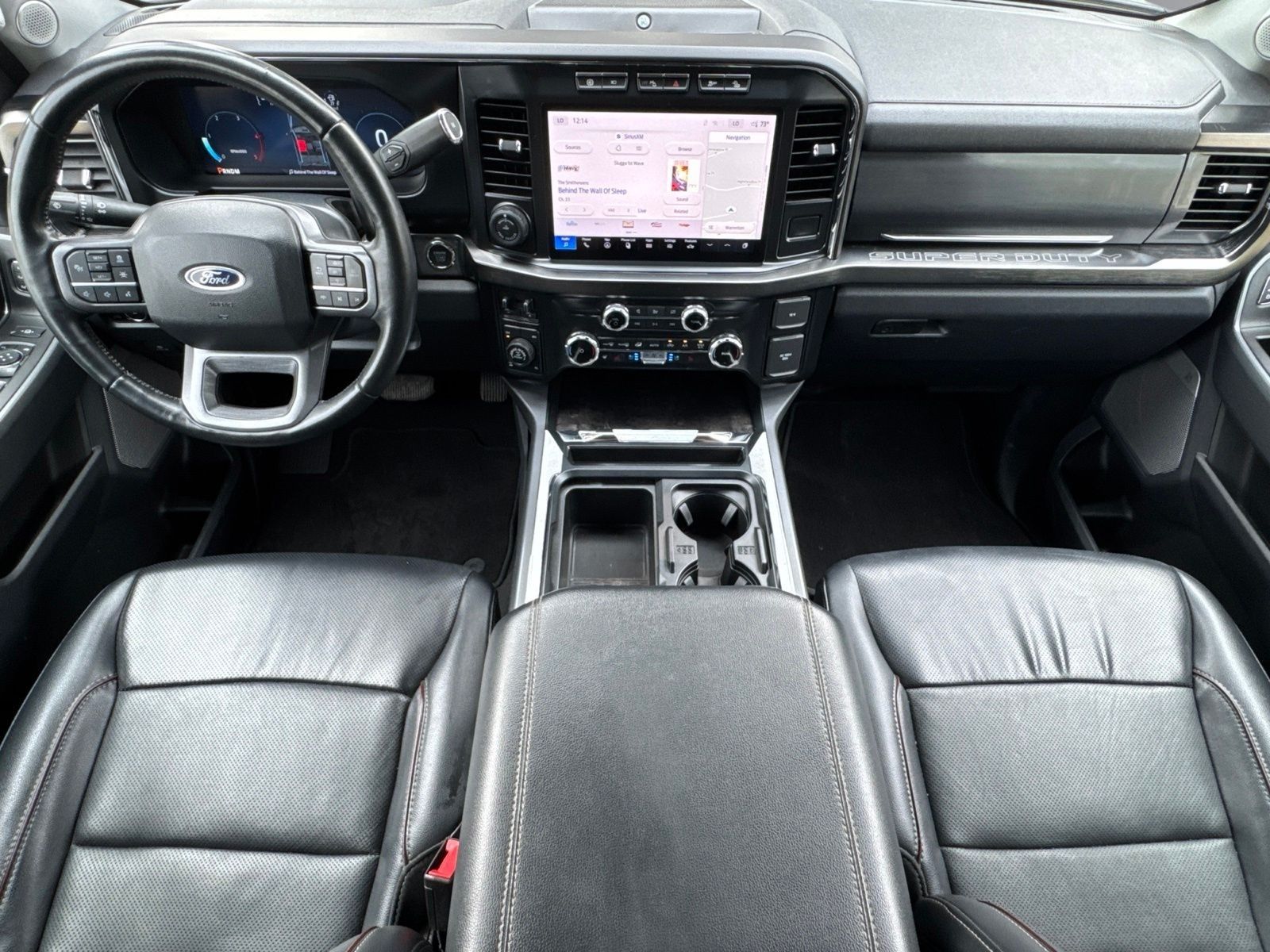Certified Used 2024 Black Metallic Ford Lariat image 3
