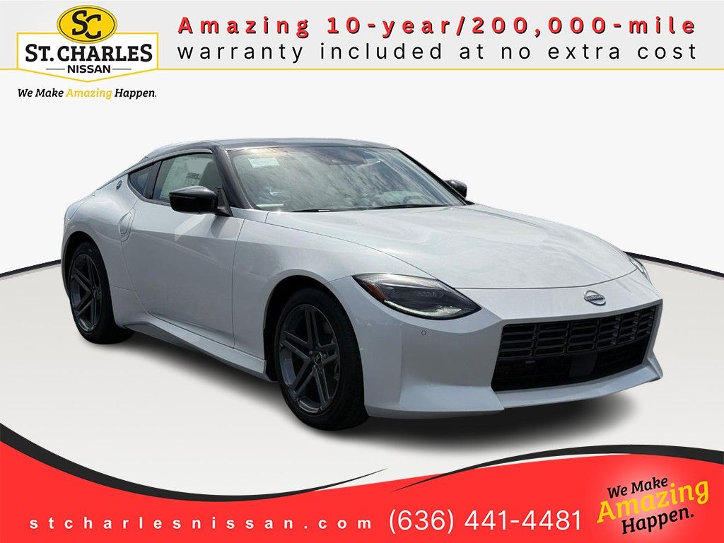Pearl White/Super Black 2026 Nissan Z Coupe Rear-Wheel Drive 9-Speed Automatic