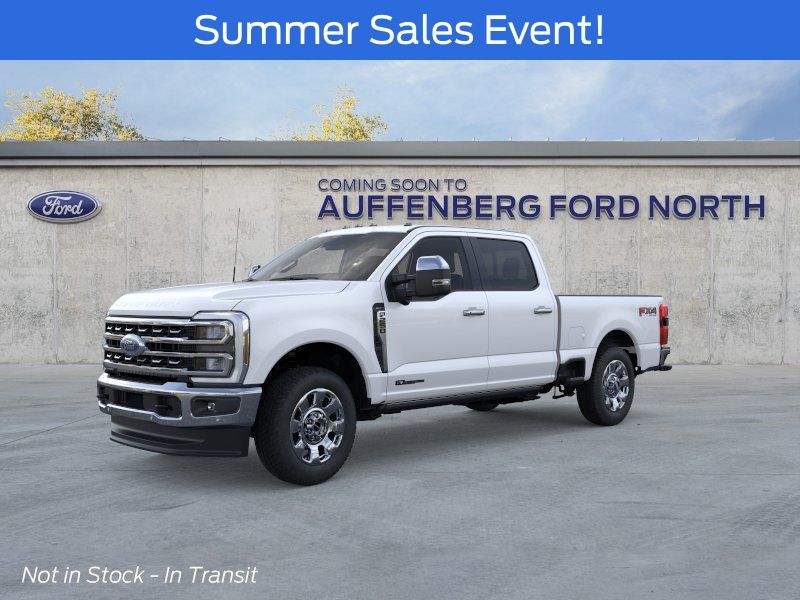 White 2026 Ford F-250 Super Duty Pickup Truck Four-Wheel Drive Automatic