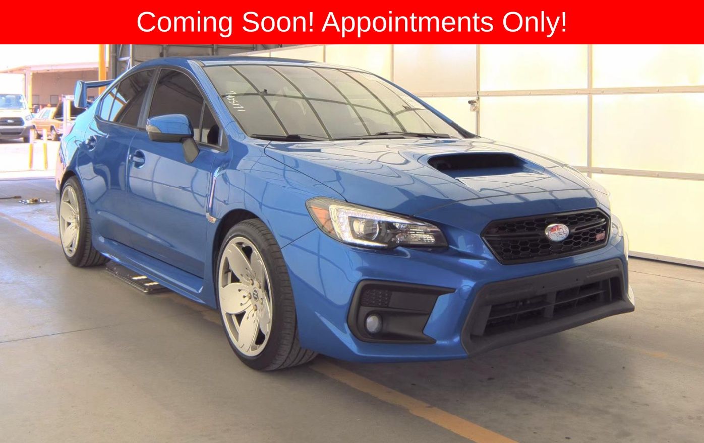 WR Blue Pearl 2020 Subaru WRX STI AWD Sedan All-Wheel Drive 6-Speed Manual