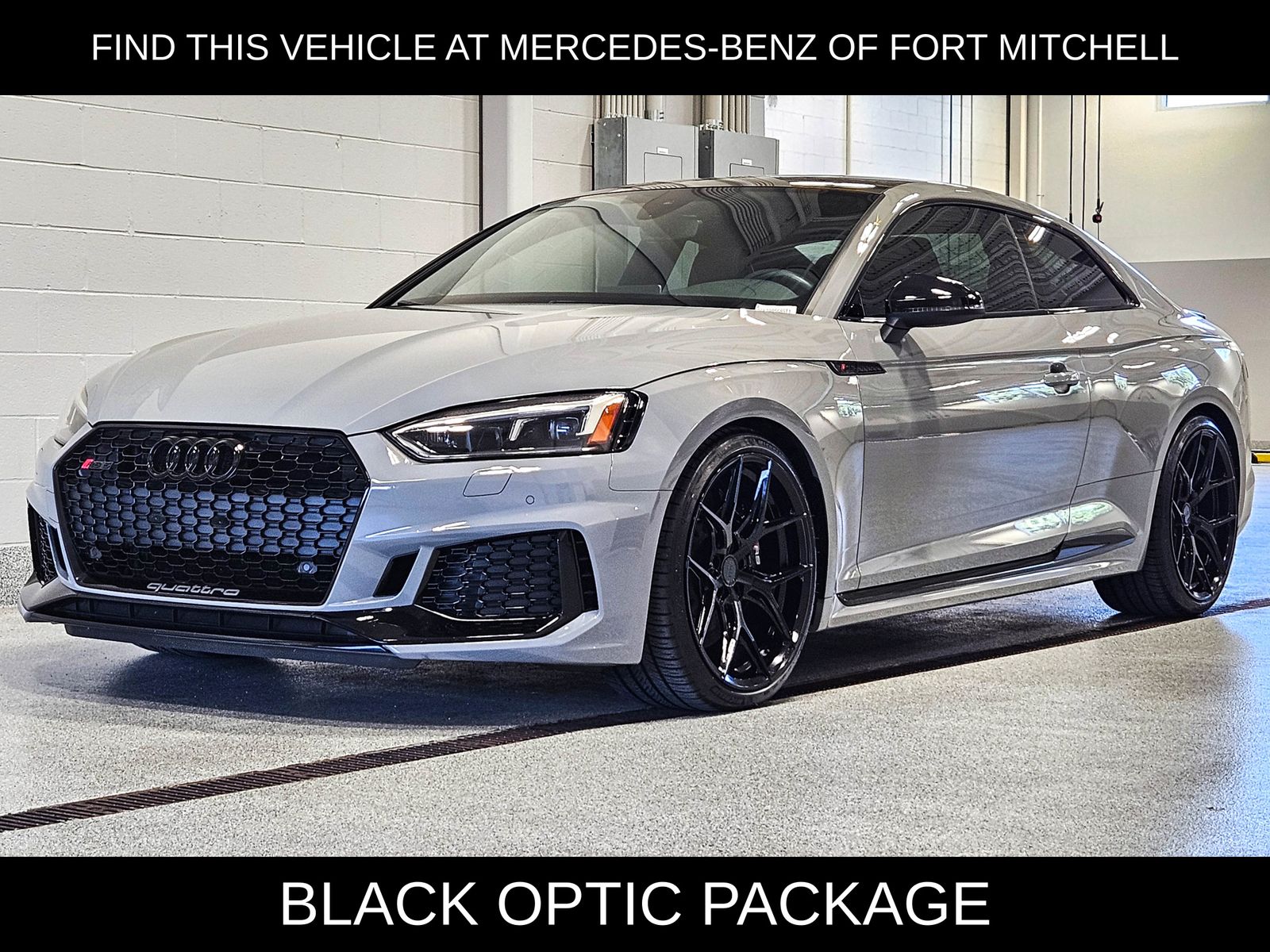 Nardo Gray 2019 Audi RS 5 Coupe All-Wheel Drive 8-Speed Automatic