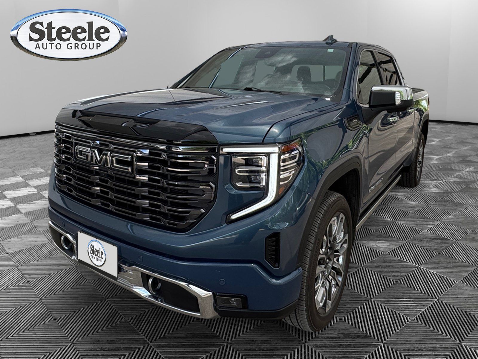 Downpour Metallic 2025 GMC Sierra 1500 Pickup Truck Four-Wheel Drive Automatic