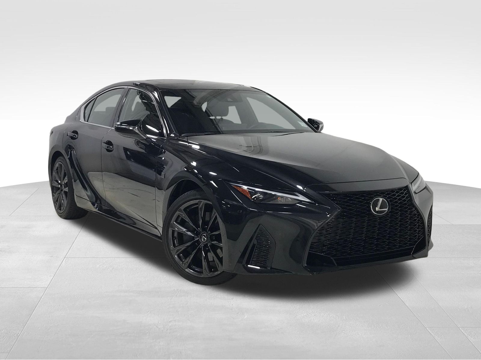 Black (Caviar) 2025 Lexus IS Sedan All-Wheel Drive 6-Speed Automatic