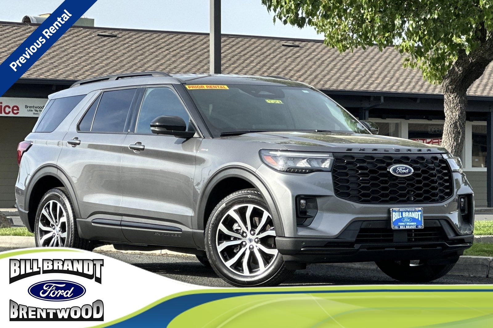 Carbonized Gray Metallic 2025 Ford Explorer ST-Line AWD SUV / Crossover All-Wheel Drive Automatic