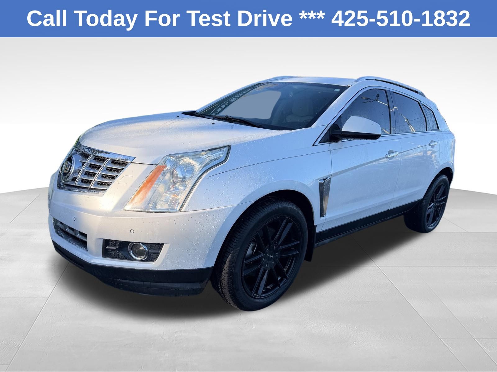 Gray (Platinum Ice Tricoat) 2014 Cadillac SRX SUV / Crossover Front-Wheel Drive 6-Speed Automatic