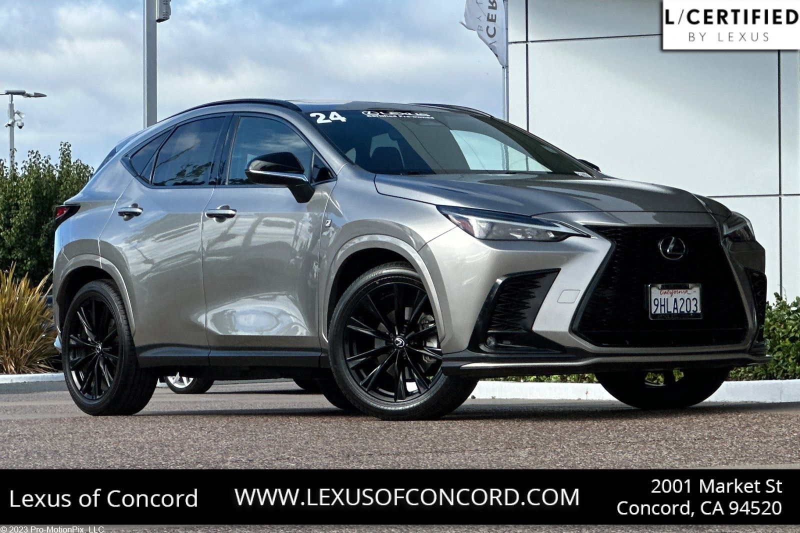 Atomic Silver 2024 Lexus NX SUV / Crossover All-Wheel Drive 8-Speed Automatic