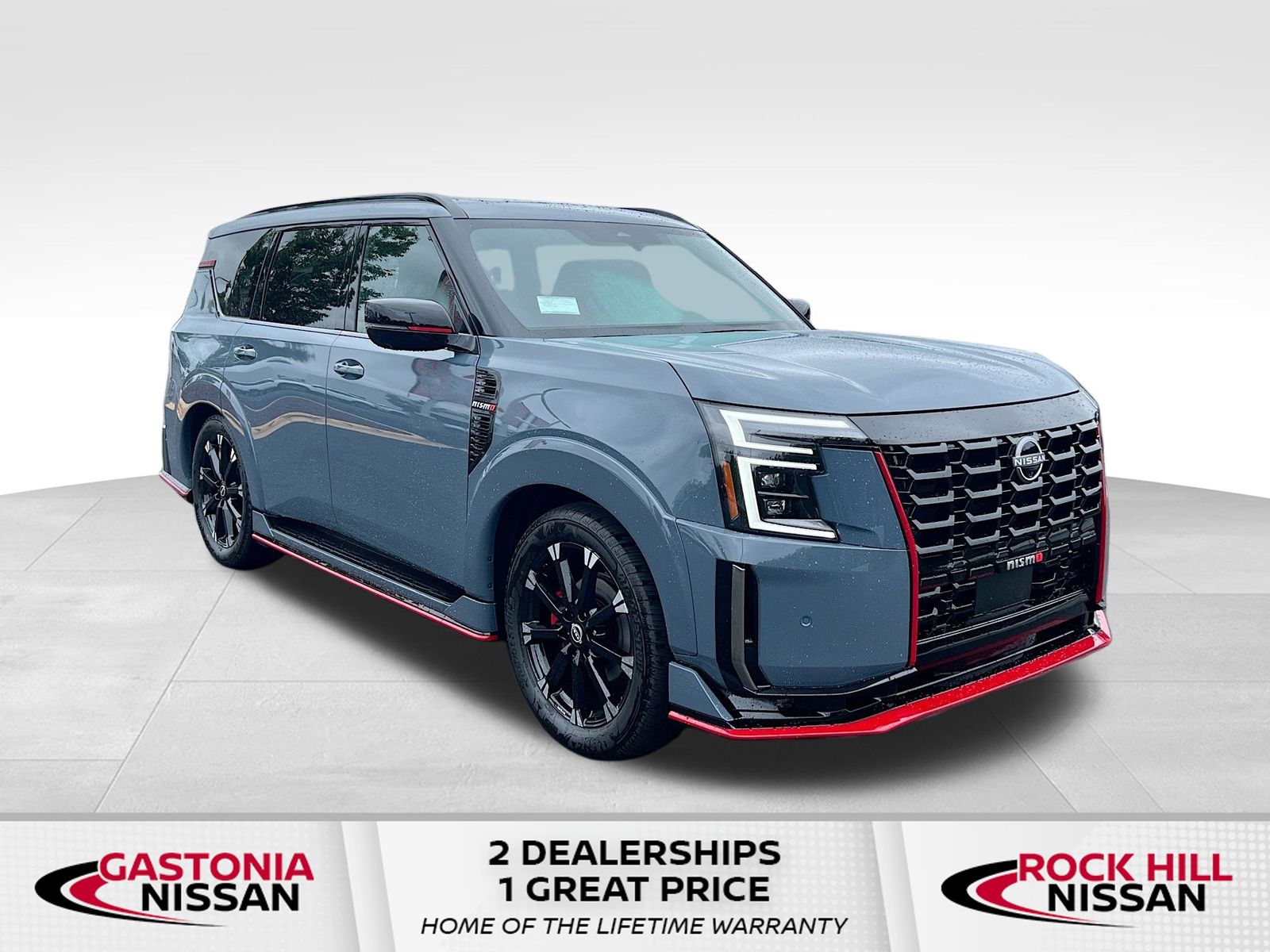 NISMO Stealth Gray 2026 Nissan Armada SUV / Crossover Four-Wheel Drive 9-Speed Automatic
