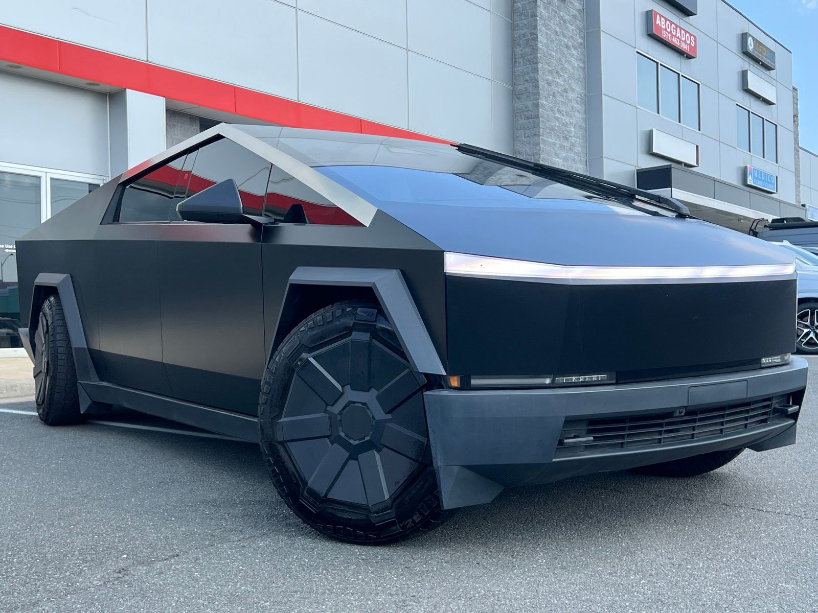 Black 2024 Tesla Cybertruck Pickup Truck All-Wheel Drive 1-Speed Automatic