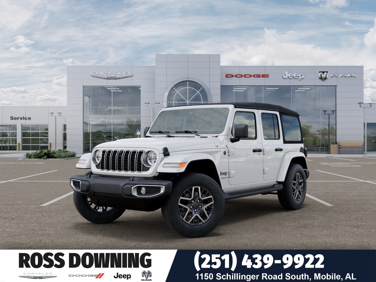 Bright White Clearcoat 2026 Jeep Wrangler SUV / Crossover Four-Wheel Drive 8-Speed Automatic