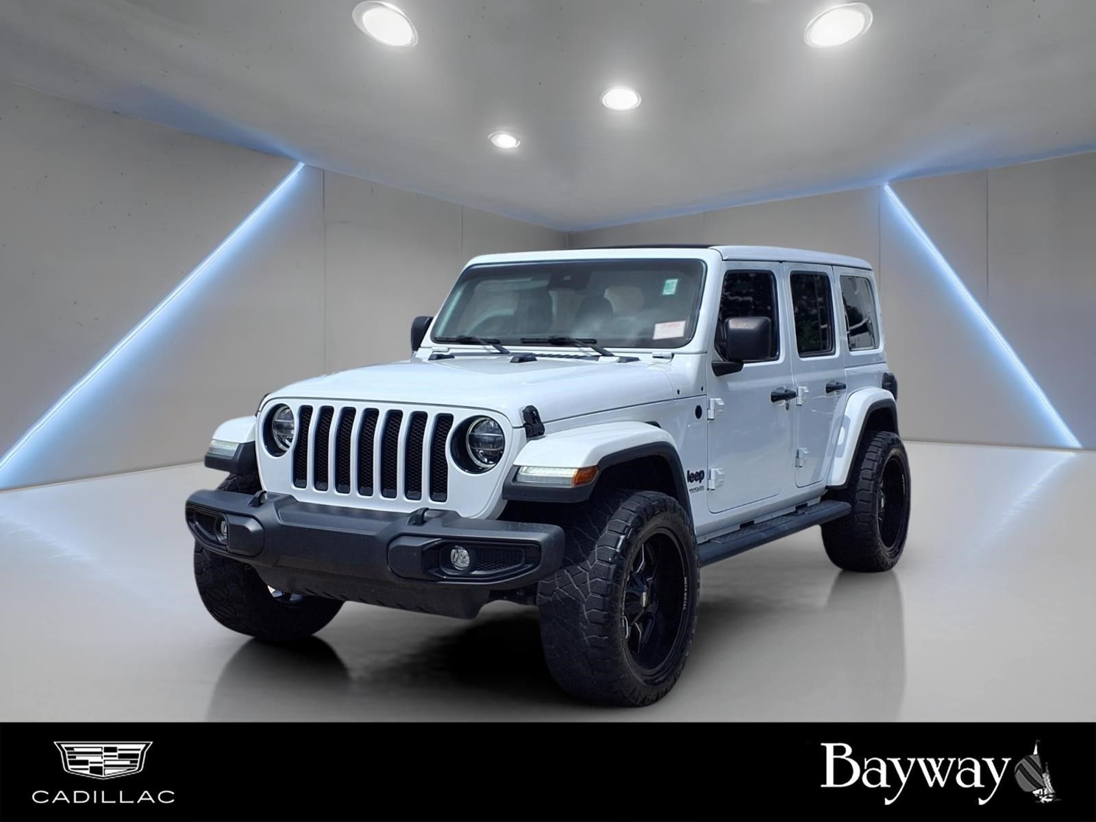 Bright White Clearcoat 2021 Jeep Wrangler SUV / Crossover Four-Wheel Drive 8-Speed Automatic