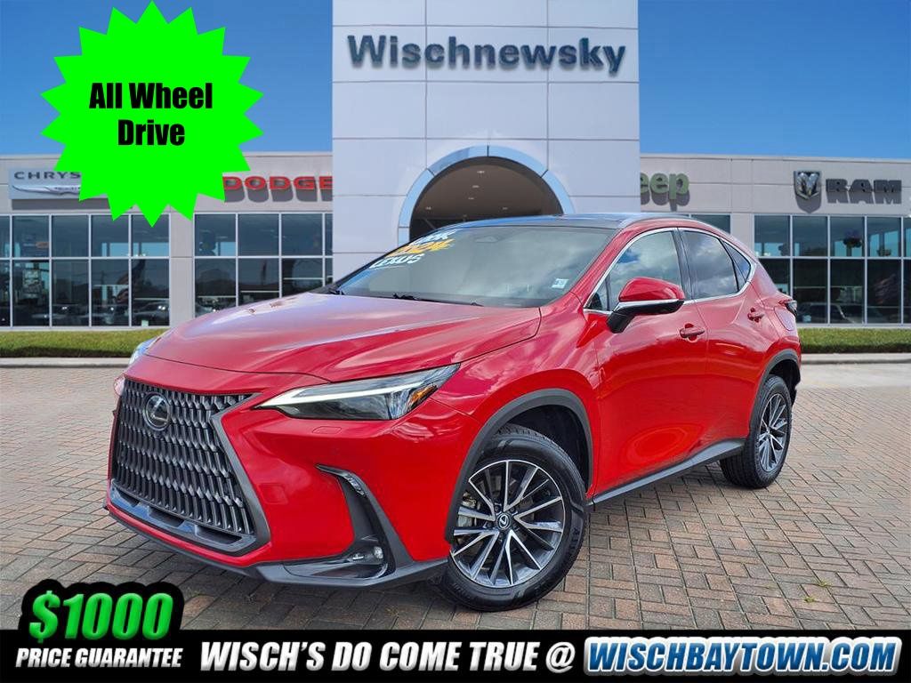 Red Line 2024 Lexus NX 350 Luxury AWD SUV / Crossover All-Wheel Drive 8-Speed Automatic