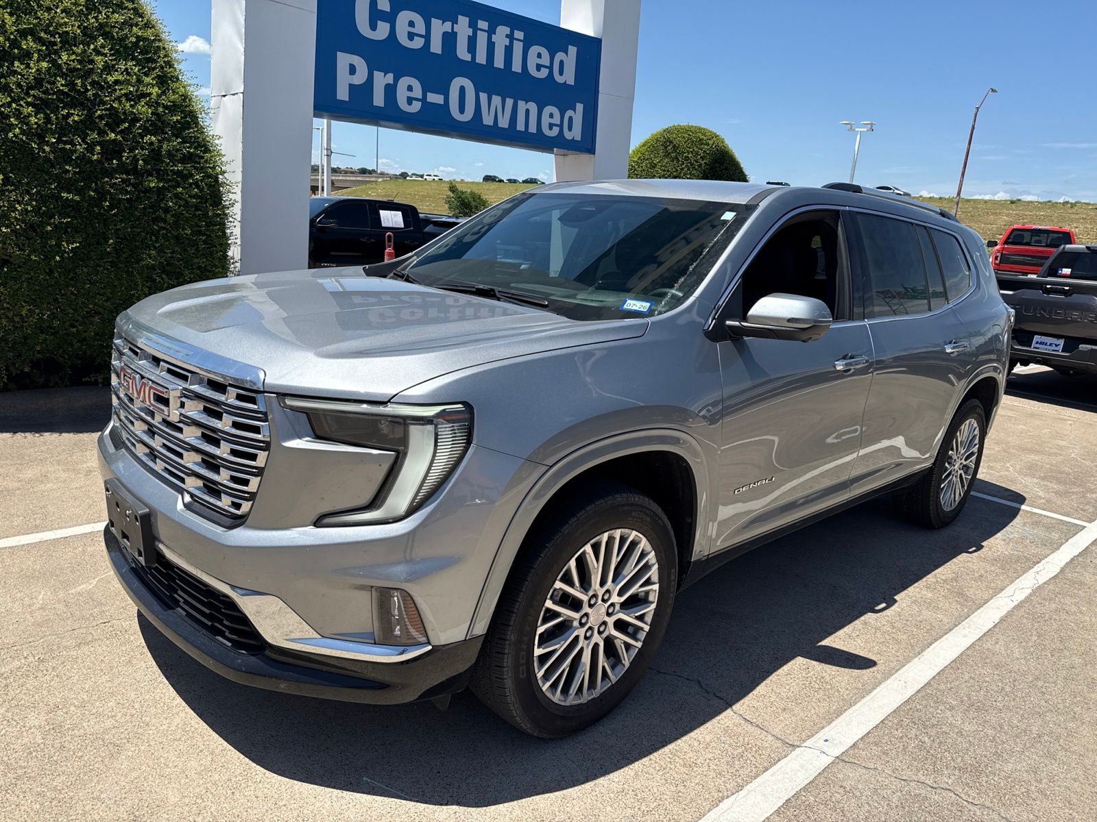 Sterling Metallic 2024 GMC Acadia SUV / Crossover Front-Wheel Drive 8-Speed Automatic