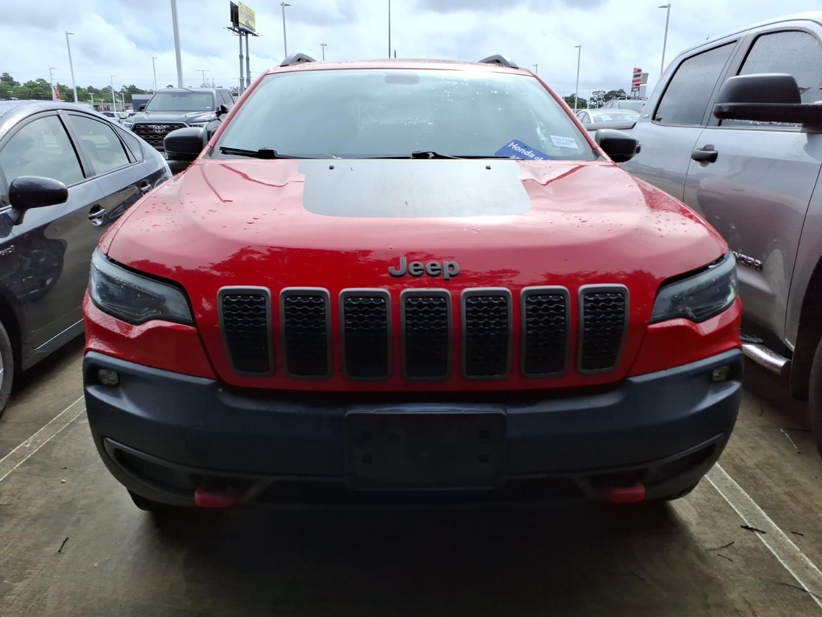 2019 Jeep Cherokee Trailhawk Red at Mac Haik CDJR North Houston