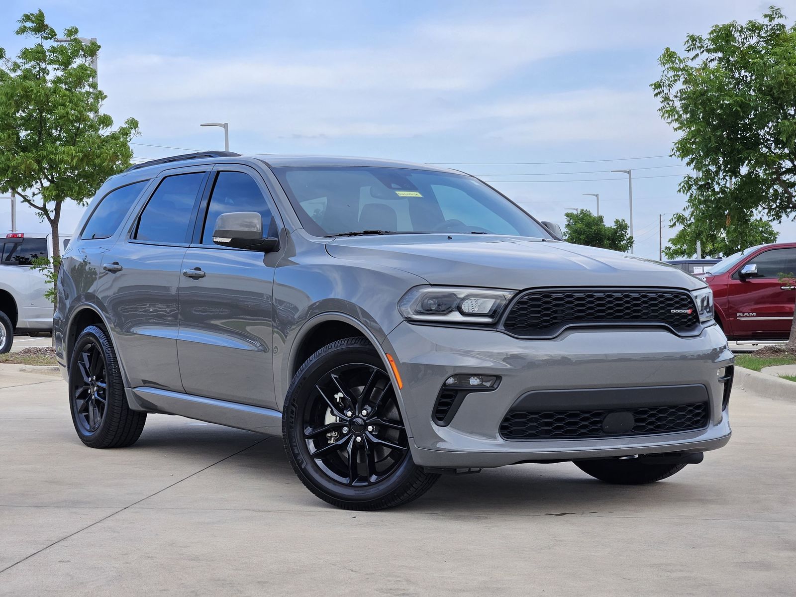 Destroyer Gray Clearcoat 2022 Dodge Durango GT Plus RWD SUV / Crossover Rear-Wheel Drive 8-Speed Automatic
