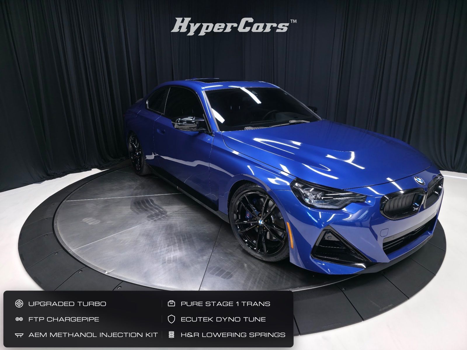 Portimao Blue Metallic 2022 BMW 2 Series Coupe All-Wheel Drive 8-Speed Automatic