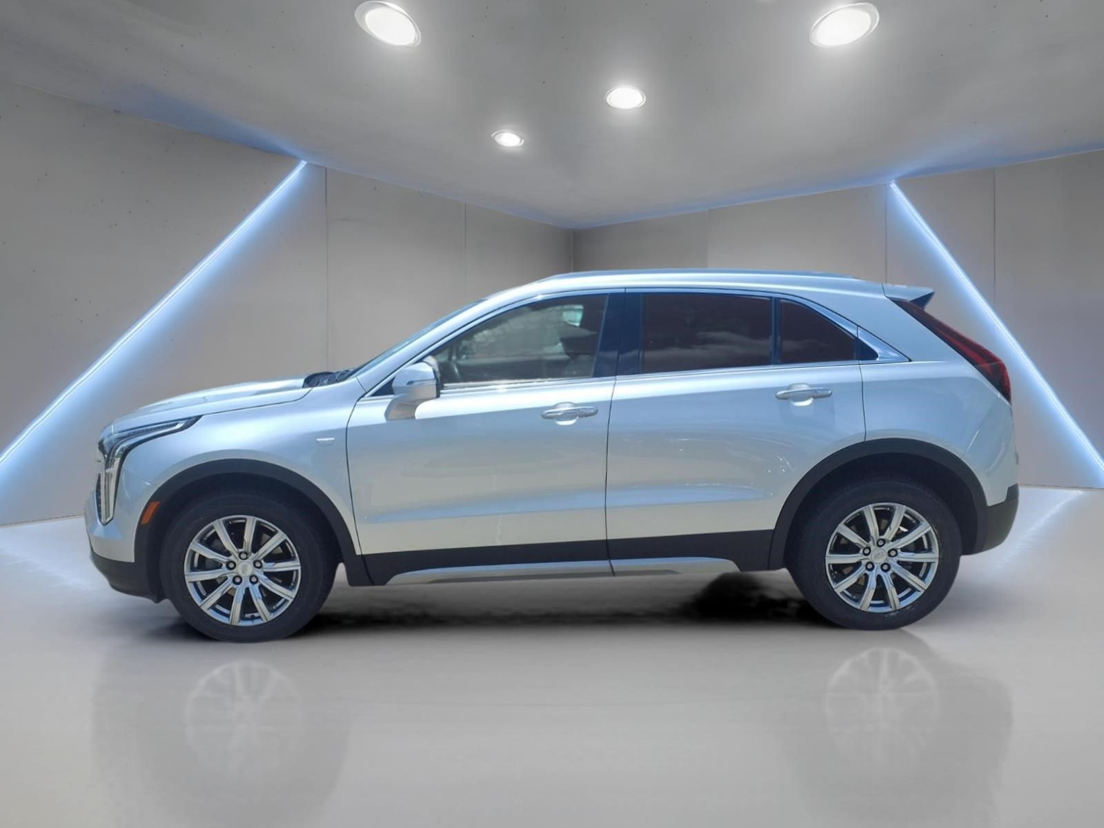 2021 Cadillac XT4 Premium Luxury Silver at Tom Peacock Cadillac