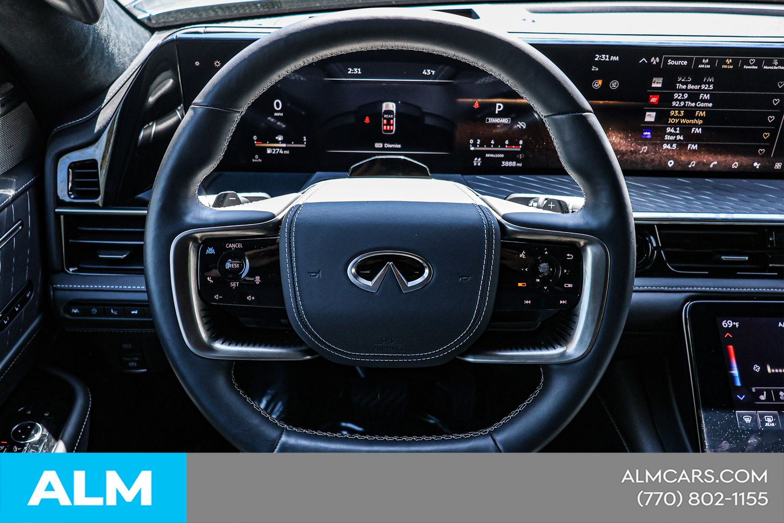 Used 2025 Black INFINITI AUTOGRAPH image 24