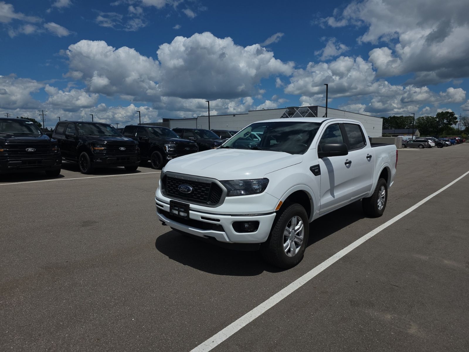 Oxford White 2021 Ford Ranger Pickup Truck Four-Wheel Drive Automatic