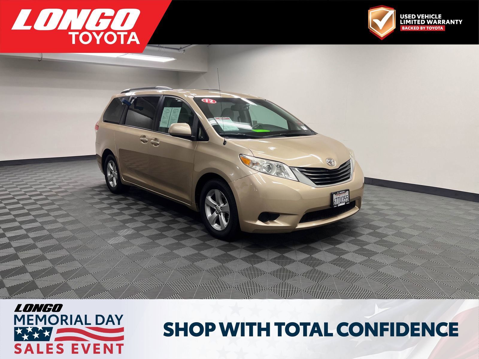 used 2012 Toyota Sienna car, priced at $13,788