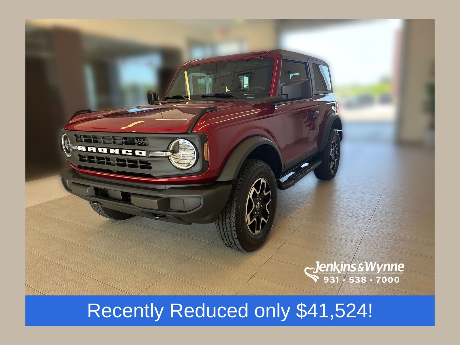 2025 Ford Bronco 2-Door 4WD