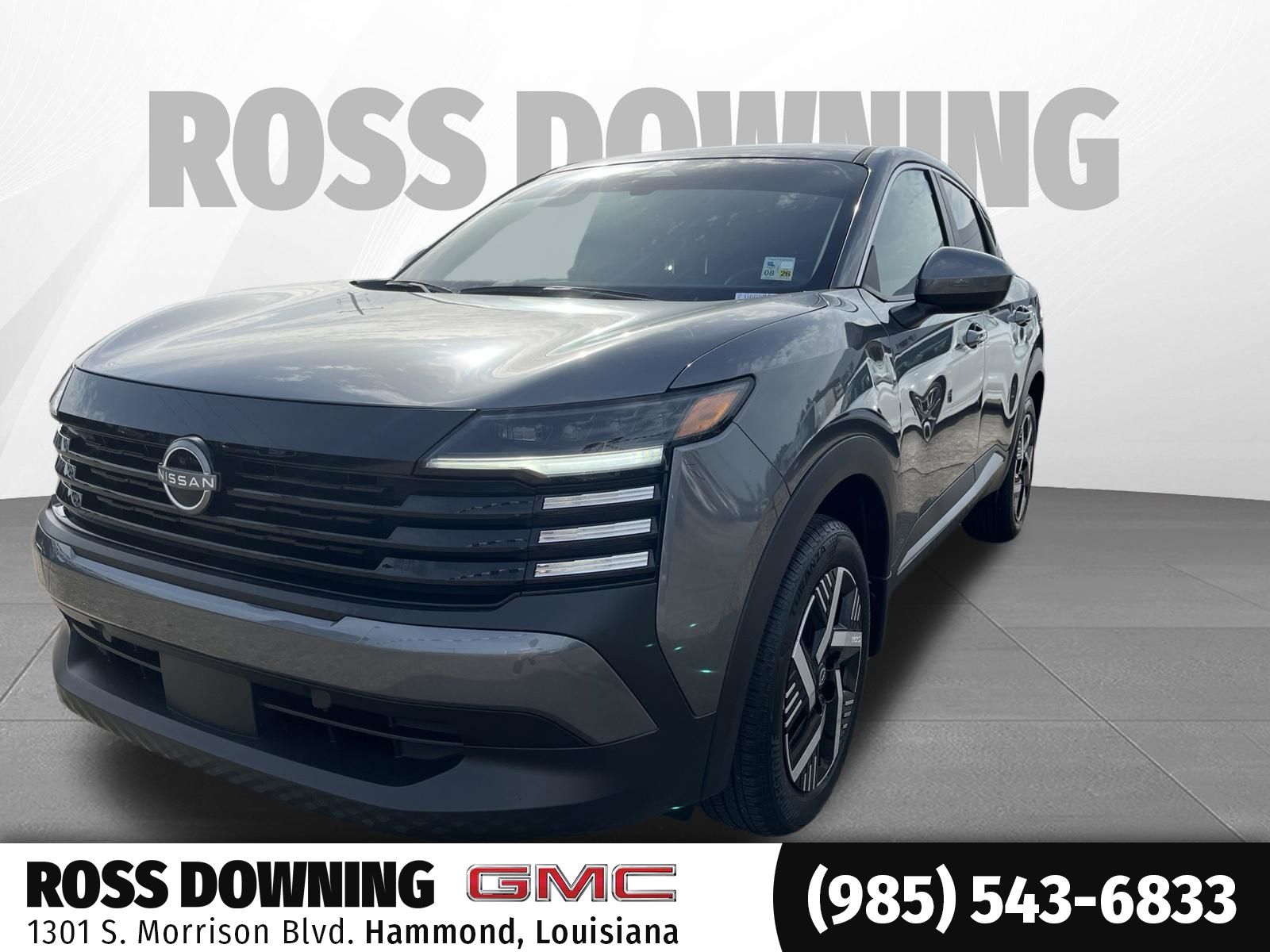 Gray (Gun Metallic) 2025 Nissan Kicks SUV / Crossover Front-Wheel Drive Continuously Variable Transmission