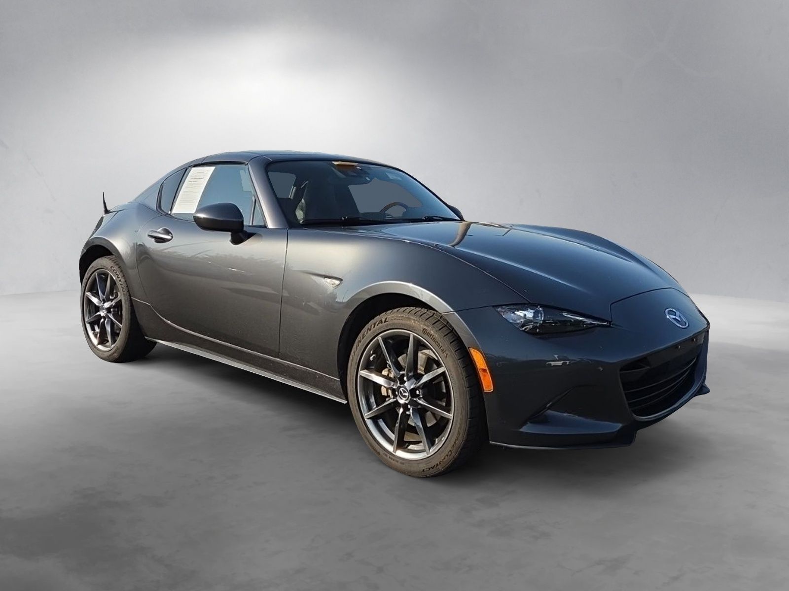 Machine Gray 2020 Mazda MX-5 Miata Convertible Rear-Wheel Drive 6-Speed Manual