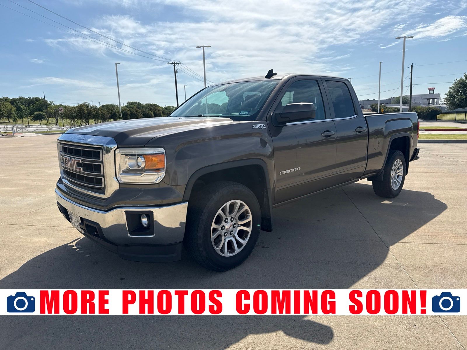 Bronze Alloy Metallic 2015 GMC Sierra 1500 Pickup Truck Four-Wheel Drive 6-Speed Automatic Overdrive